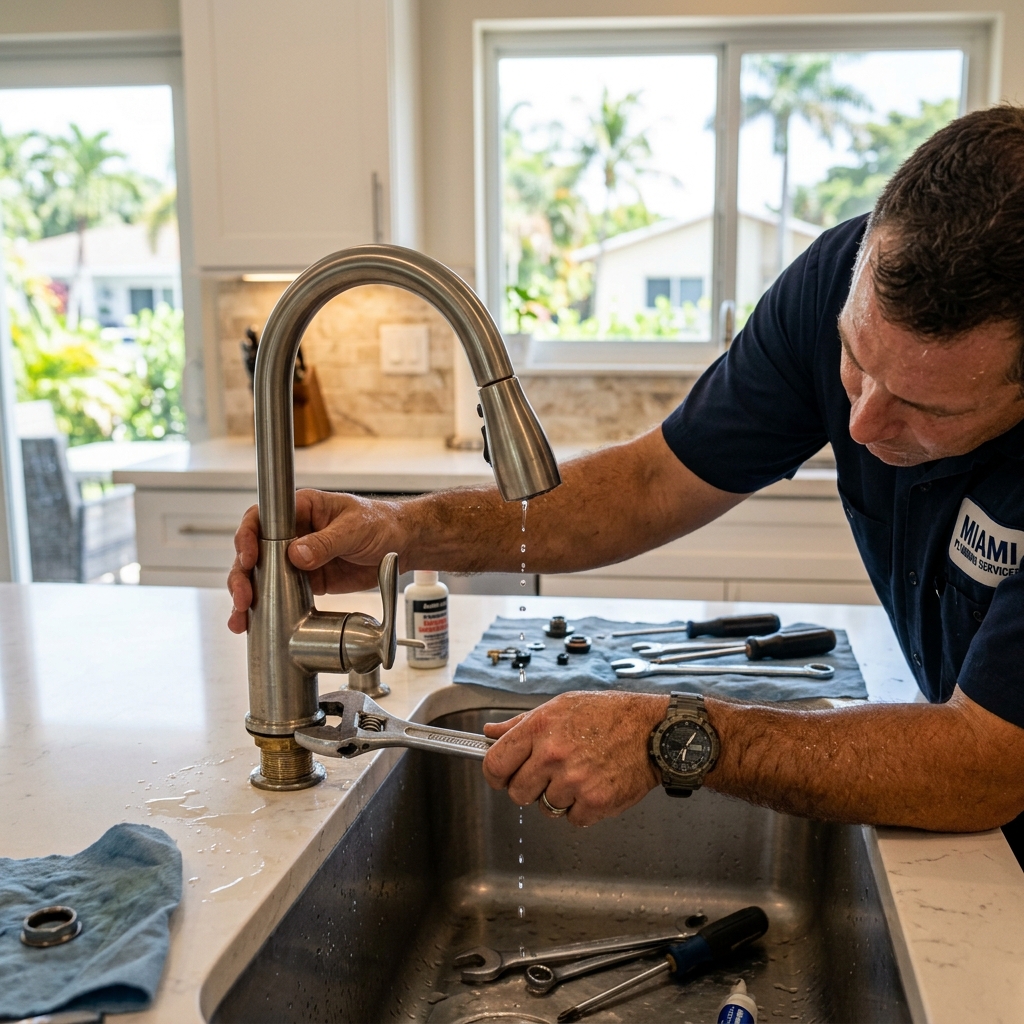 How to fix a leaky faucet
