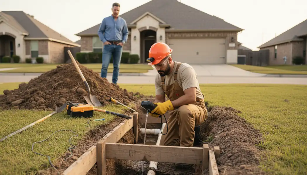 Licensed pipe repair plumber Tyler TX