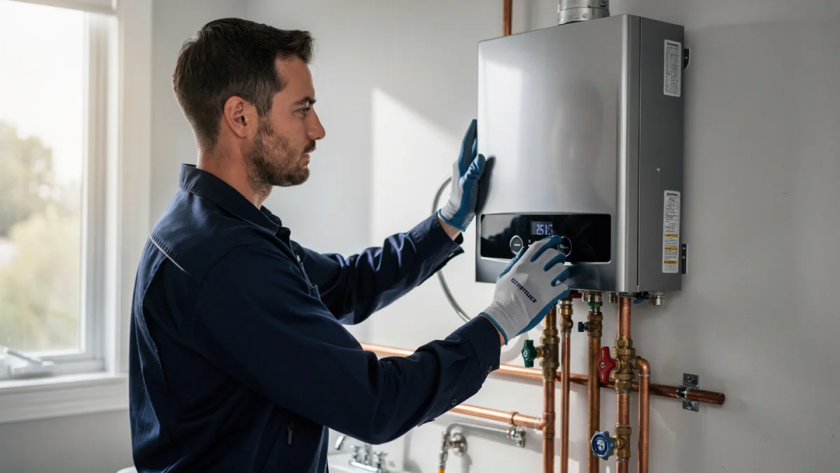 Professional water heater installer in Tyler TX